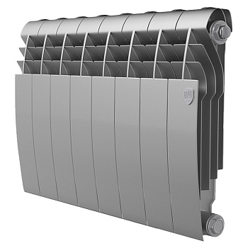 Биметаллический радиатор ROYAL THERMO Biliner 350/Silver Satin 8 сек.
